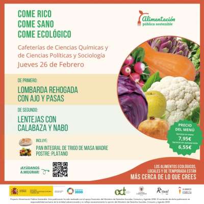 Jueves Verde, una nueva iniciativa para comer en el campus de manera rica, sana y ecológica.